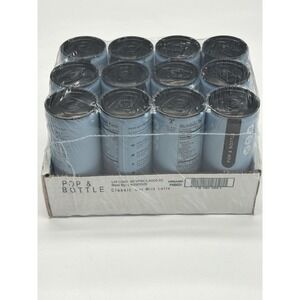 Pop and Bottle Classic Milk Latte Organic 12pk 9oz Cans Best By 04-29-2026